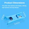 PTFE 3D Printer Feeding Tube 4x2.5mm 4 Meters Long PTFE Tube with Cutter Teflonto Pipe for Bambu Lab P1S AMS A1 Mini Consumable