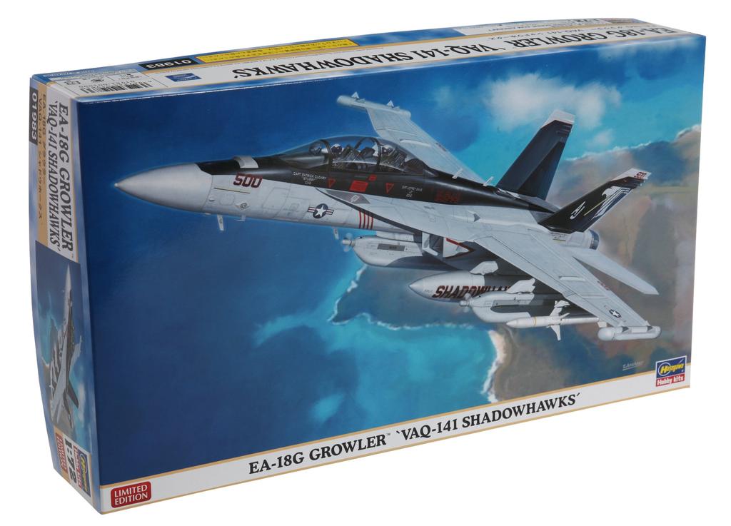 Hasegawa Aircraft Series Growler 1/72 EA-18G “VAQ-141 Shadowhawks”