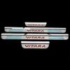 Door Sill Plate Protector For Suzuki Vitara 2015 2017 2018   Car Accessories Original Auto Threshold Pedal Trim Stickers