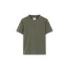 [wooyoungmi] Khaki Front Logo Slim Fit T-shirt W261TS01758K