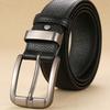Belt Available Men'S Lychee Pattern Pin Buckle Casual Belt Business Men'S Belt