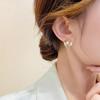 Camellia Mother-of-Pearl Drop Earrings, S925 Silver Studs for Women - High-End Luxury Design