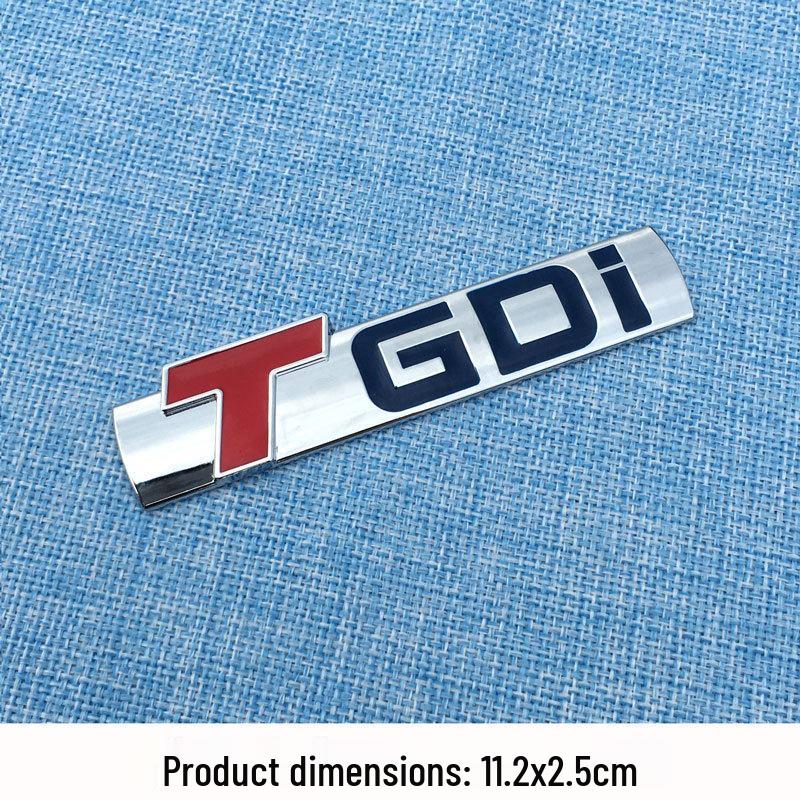 Geely Boyue/Emgrand/Borui Rear & Side TGDI V6 Logo Sticker Set