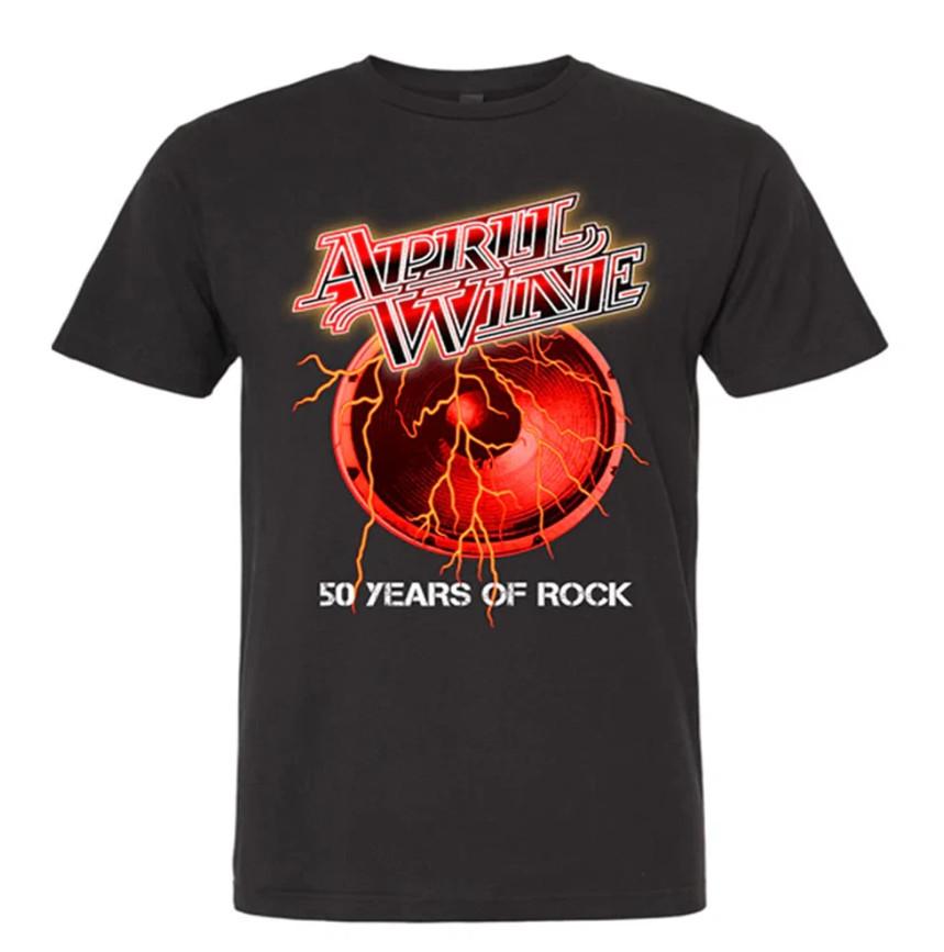 April Wine band 50 years of rock T-shirt S-5XL L