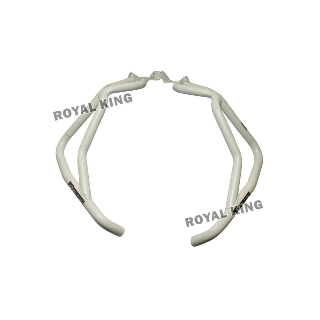 Fit For TVS Apache "RTX 300 White Stallion Pro Crash Guard"