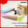 Cat Crinkle Feather Kicking Toy