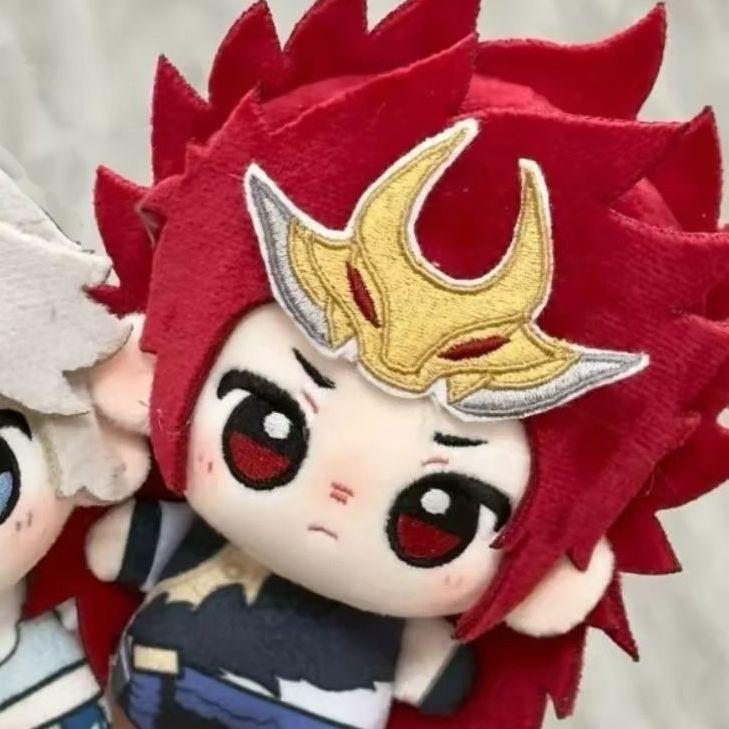 Honor Of Kings Game 10Cm Bai Li Xuan Ce Bai Li Shou Yue 10Cm Nunu Printed Cotton Dolls Keychain Around High-Value Doll Gift Xmas