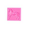 WTEMPO Creative Galloping Horse Silicone Molds Soft Fondant Chocolate Cake Clay Epoxy Resin Decorative Molds DIY Handicrafts Making Molds