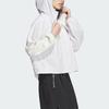 adidas Lightweight Colourblock Jacket Women Jackets Han-Jade-White JI9807