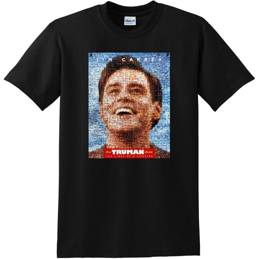 

BAIYüRE Aija The Truman Show T Shirt Jim Carrey 4k bluray DVD Cover Small Medium Large BlackOne Size XXXXXL різнокольоровий