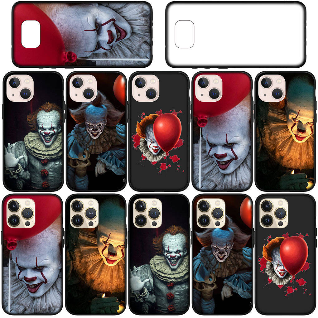 For Samsung Galaxy S25 S24 S23 S22 S20 S21 Ultra FE Plus A17 A37 A57 A56 A55 A06 A16 A15 A36 A26 A35 A05 A25 A54 A34 S10 Phone Case Pennywise It Cover
