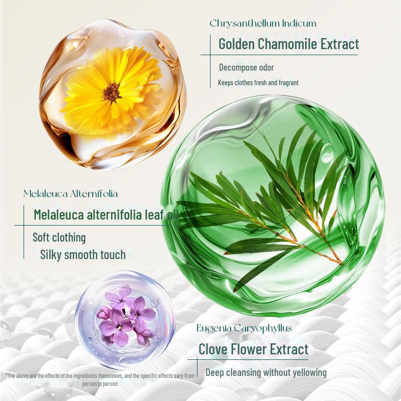 KISSMWAH Aromatherapy Essential Oil Stain-Removing Underwear Detergent Gel