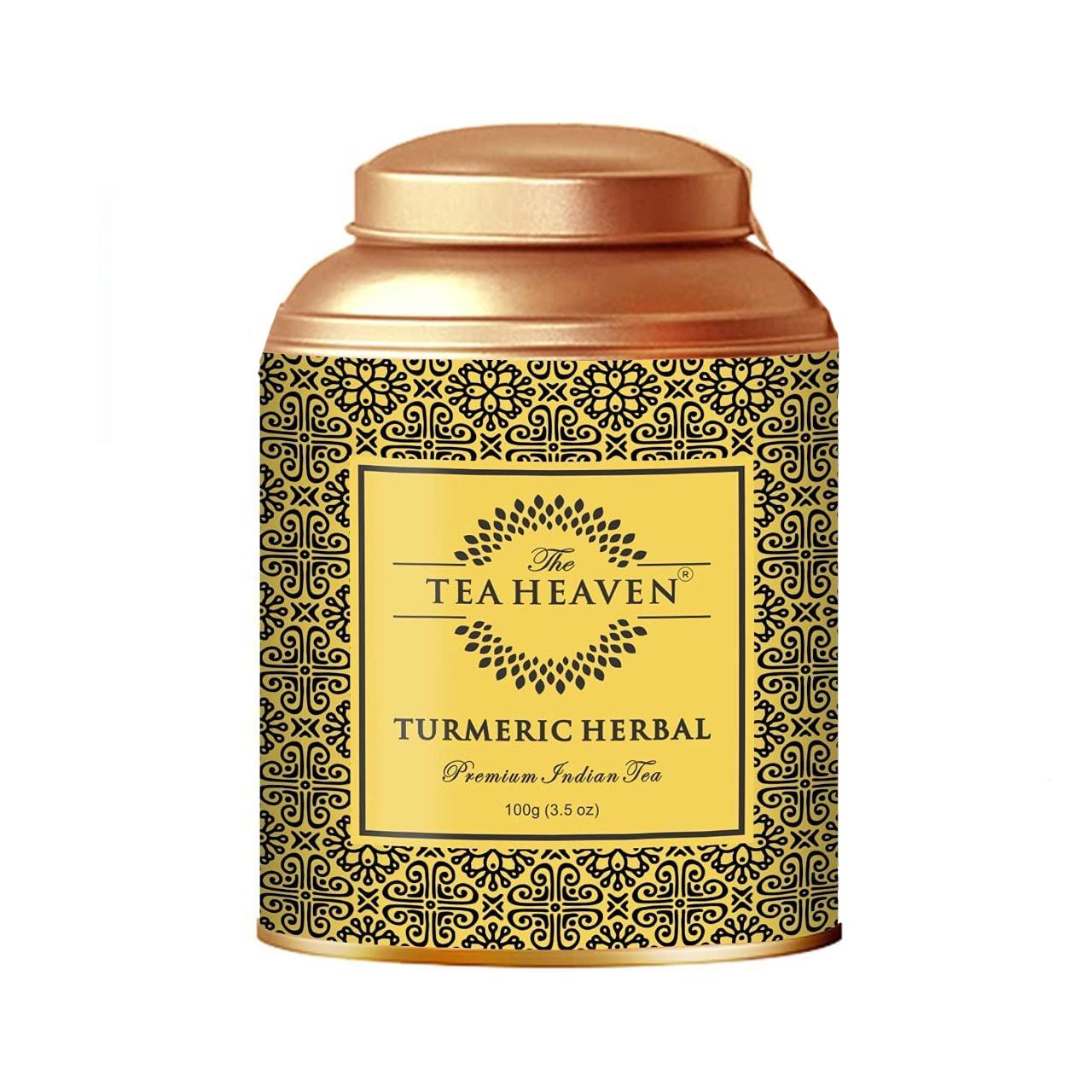 Травяной чай с Куркумой (100 г), Turmeric Herbal Tea,  Tea Heaven