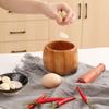 Convenient Garlic Pounder Jar Old-fashioned Manual Mashing Bowl  Kitchen