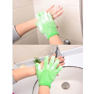 Peeling-Handschuhe für den Körper, zum Duschen, Baden, Luffa, Massageschwamm