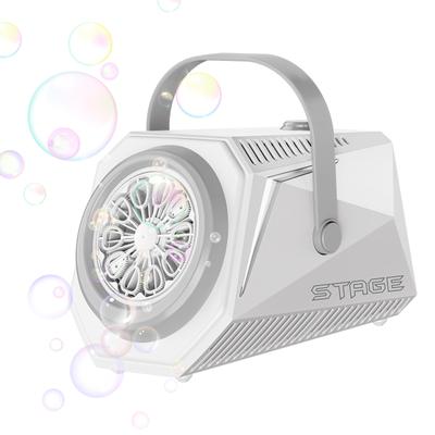 10 Hole Bubble Machine with Lamp Portable Bubble Maker for Birthday Outdoor Wedding Christmas Party