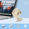 Portable Handheld Fan, Mini USB Hand Fan with 3 Speeds,