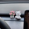 Cute Puppy Car Air Freshener, Car Vent Decoration, Tulip Ornament, Creative Car Interior Accessory, Fragrance Perfume