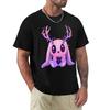 Cute Little Creepy Jackalope Tshirt Breathable Gym Short Sleeve Tshirt