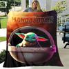 1pc Star Wars Printing Blanket - Soft, All-Season Throw for Office Blanket, Personalized Gift with Adorable Cartoon Design