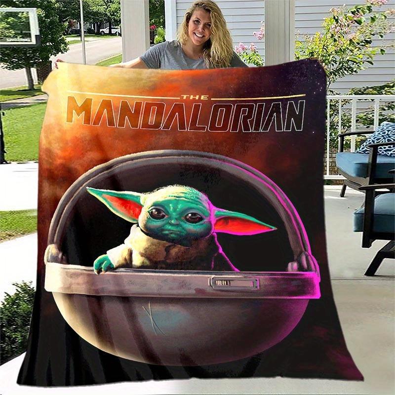 1pc Star Wars Printing Blanket - Soft, All-Season Throw for Office Blanket, Personalized Gift with Adorable Cartoon Design