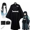 Anime Tokitou Muichirou Cosplay Costumes Kisatsutai Uniform Wig Halloween Party Costume