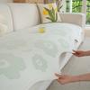 Special-Shaped Summer Ice Silk Sofa Cushion New Cold Doudou Sofa Cover Fixed Non-Slip One-Piece Seat Cushion