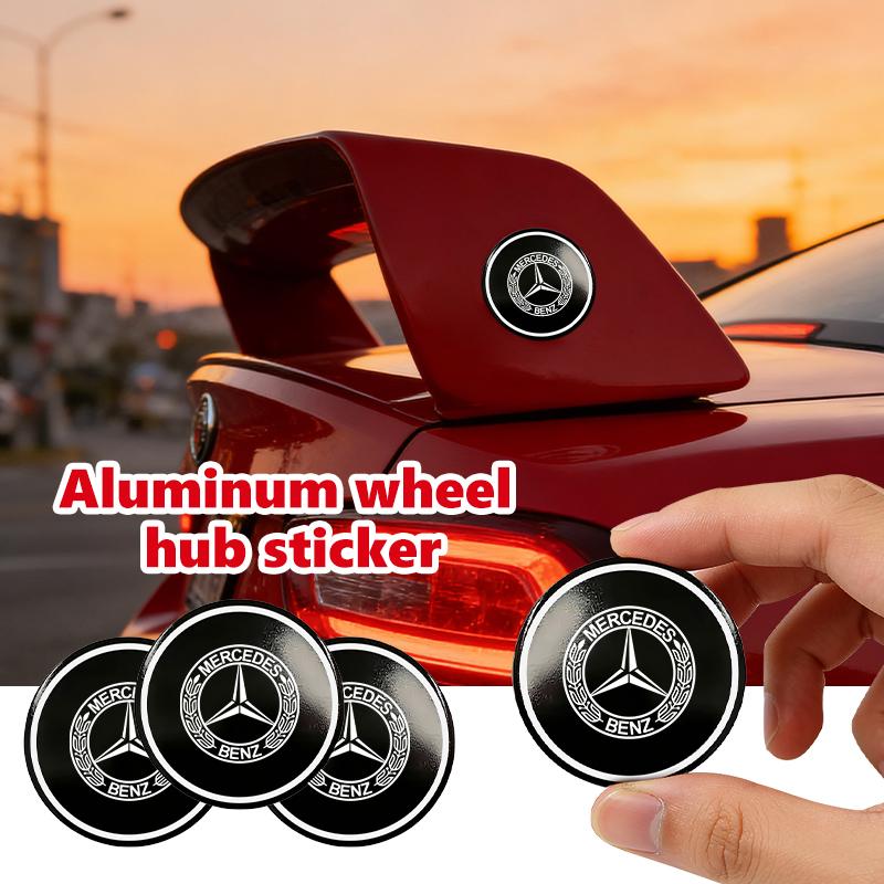 4PCS 56mm Car Styling Wheel Center Hub Caps Stickers Badge For Benz AMG W213 W124 W108 W126 Exclusive W204 W222 W205 W203