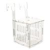 1 Pièce Petite Boîte d'Isolation d'Aquarium pour Poissons Rougeurs, Boîte de Reproduction Transparente pour Accouplement et Éclosion, Séparateur d'Élevage en Acrylique, Boîte pour Plantes Hydroponiques
