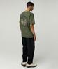 MAGOODGAN Swagber 3581 Slub Angel Semi-Overfit Khaki Short Sleeve Tee