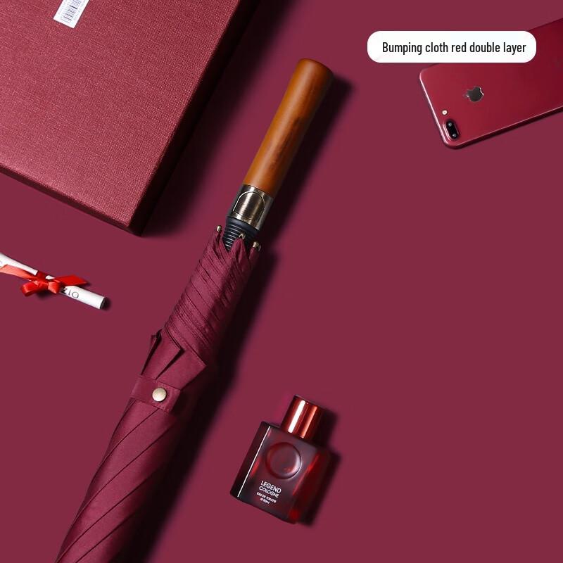 Zuoyou Men s Large 16-Rib Straight Business Umbrella