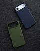 Melkco With AI Button Genuine Leather Case for iPhone 17 Pro Max Air Top-layer Cowhide Metal Lens Ring Magnetic Charging Cover