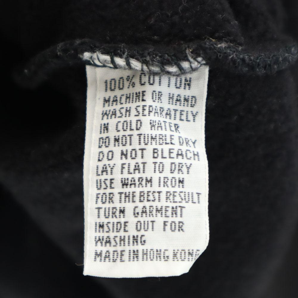 Reebok 90s Old Back logo Long sleeve Sweatshirts 2 black Back brushed Men's Used