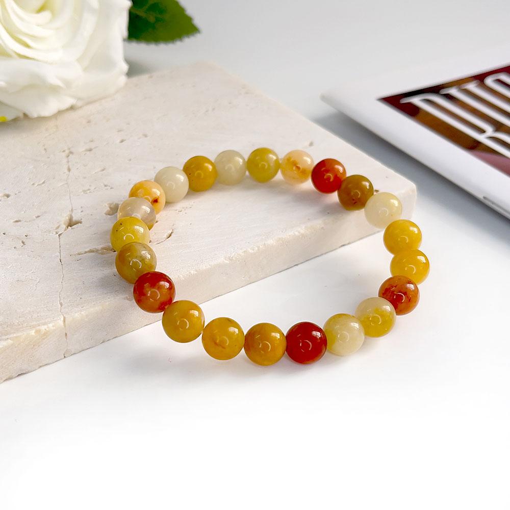 Wholesale 8 Mm Charm Beaded Bracelet Natural Stone Bracelet Crystal Bracelet Natural Stone Beaded Bracelet