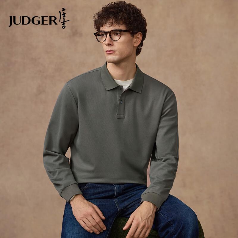 Judger Men s 5A Anti-bacterial Long-sleeve Polo Shirt 43