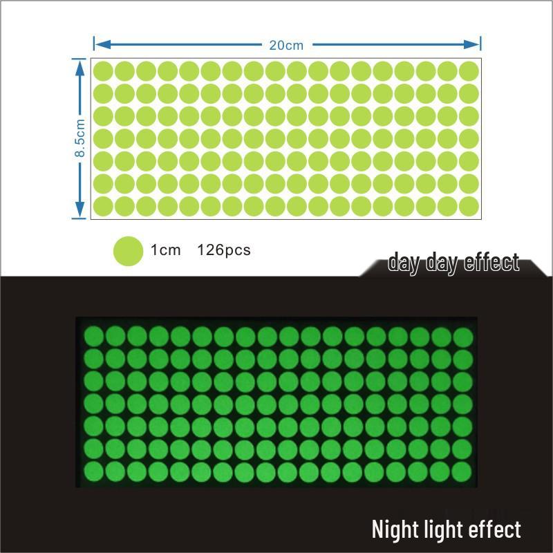 Colorful Luminous Star Wall Stickers for Kids' Rooms
