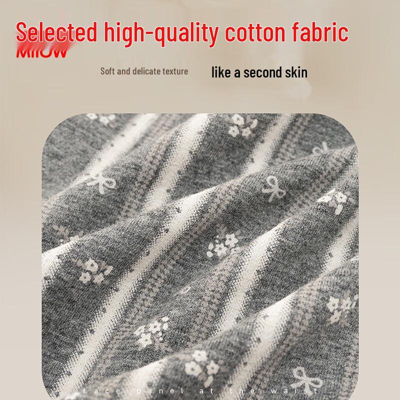 Mao Ren Women's Cotton Antibacterial Boxer Briefs