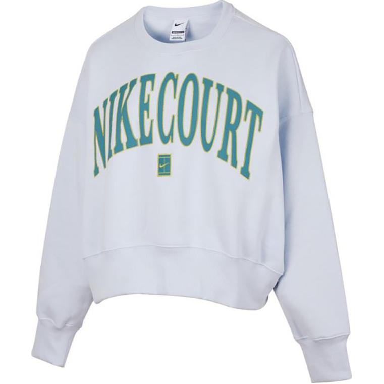 New Nike Court Phoenix Fleece Women's Over Oversized Crew Neck Tennis Sweatshirt HQ0352-085