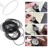 950pcs O Ring Watch Back Gasket Rubber Sealing Washers Set Replacement 12‑30mm 0.5mm