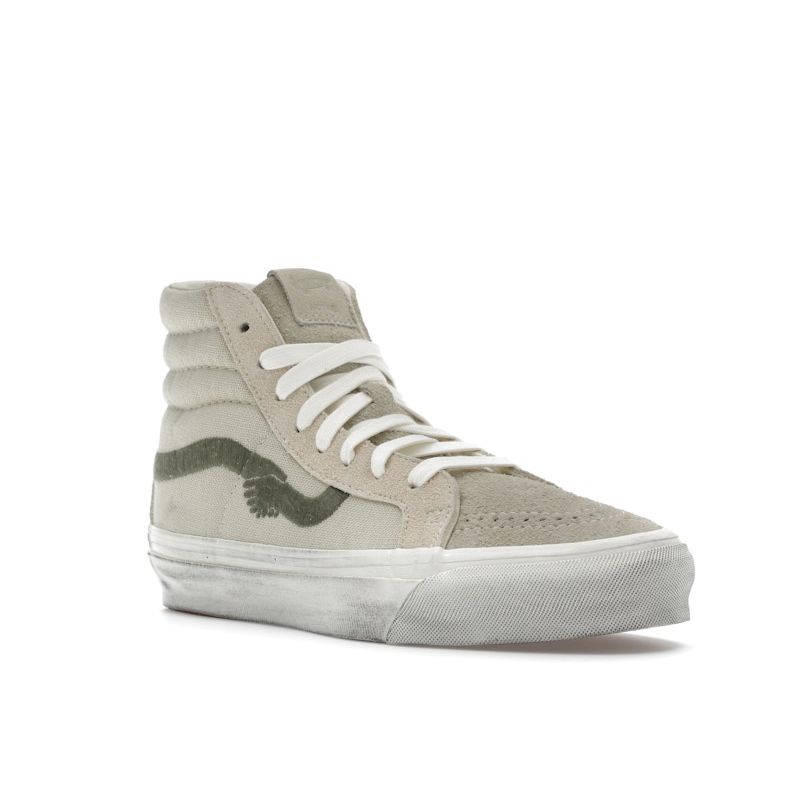 Vans Sk8-Hi Reissue Notre Bone White Unisex Sneakers VN000CR0BWQ1
