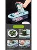 Multifunctional Vegetable Cutter & Slicer: Essential Kitchen Tool for Dicing, Shredding, and Grating Potatoes and More