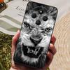 Чехол для Xiaomi Redmi 14C Redmi14C Крутой Расписной Силиконовый ТПУ Мягкий Чехол для Poco C75 PocoC75 Чехлы Черный Защитный Корпус Телефона