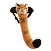 Weicher Tiger-Schwanz mit Hüftgurt Kunsthaar Tragbares Kostüm-Accessoire Gestreift für Kinder,