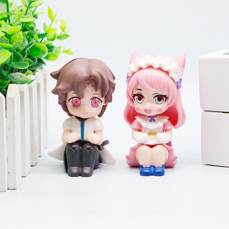 Honor Of Kings Diao Chan Sitting Posture Game Character Model For Desk Decoration And Gift Ideas