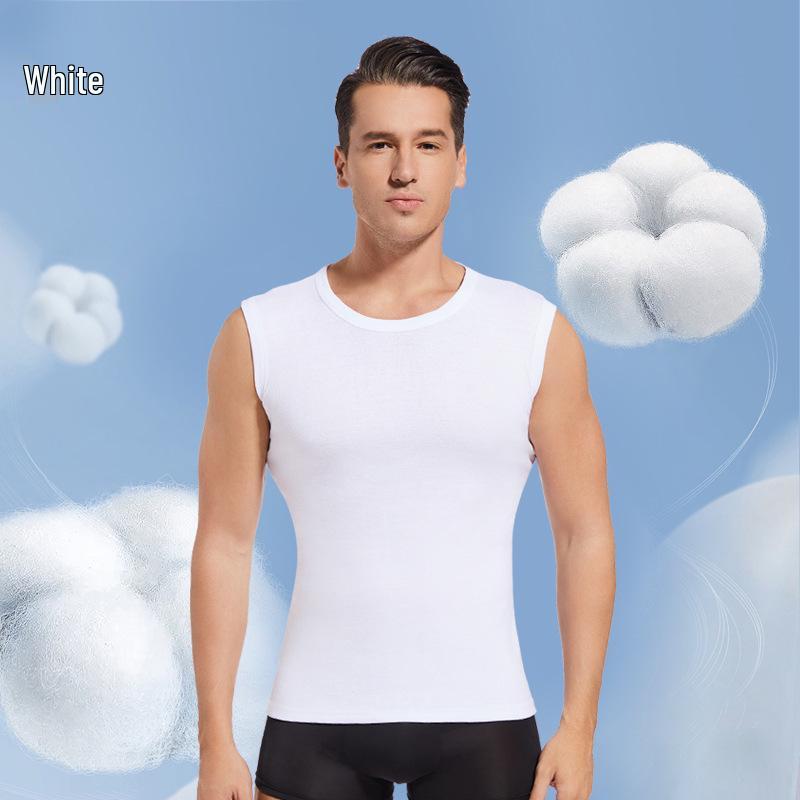 

Мужская хлопковая майка с широкими плечами, влагоотводящая XXXXL