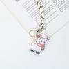 Cute Cartoon Sheep Keychain Adorable Soft Shape Durable Lanyard 1Pcs Lightweight Backpack Pendant for Holiday Gifts