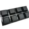 Speaker Shock Absorbing Foot Mats Elastomer Damper Vibration Isolation Feet Silicone for Turntable Amplifiers Recorders