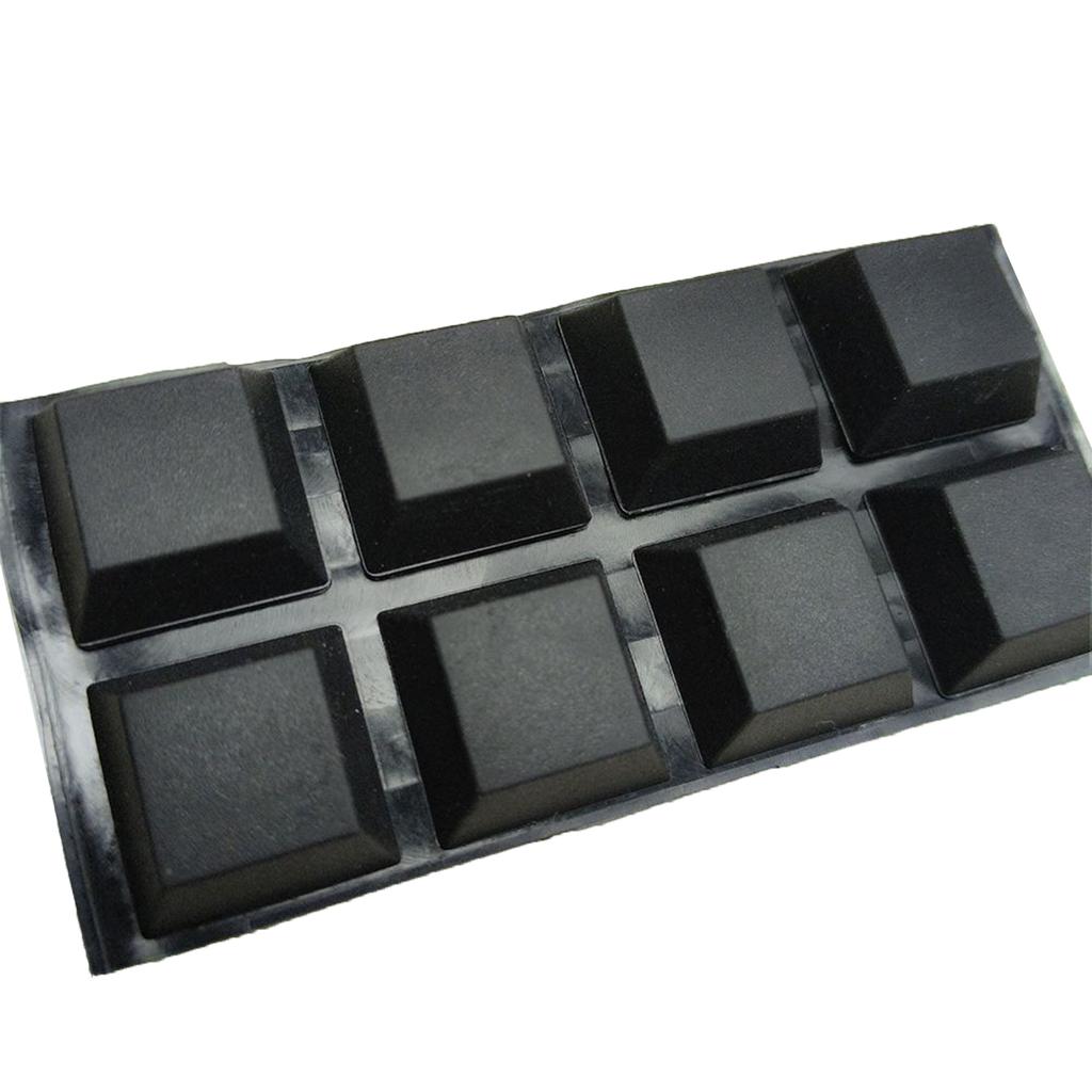 Speaker Shock Absorbing Foot Mats Elastomer Damper Vibration Isolation Feet Silicone for Turntable Amplifiers Recorders
