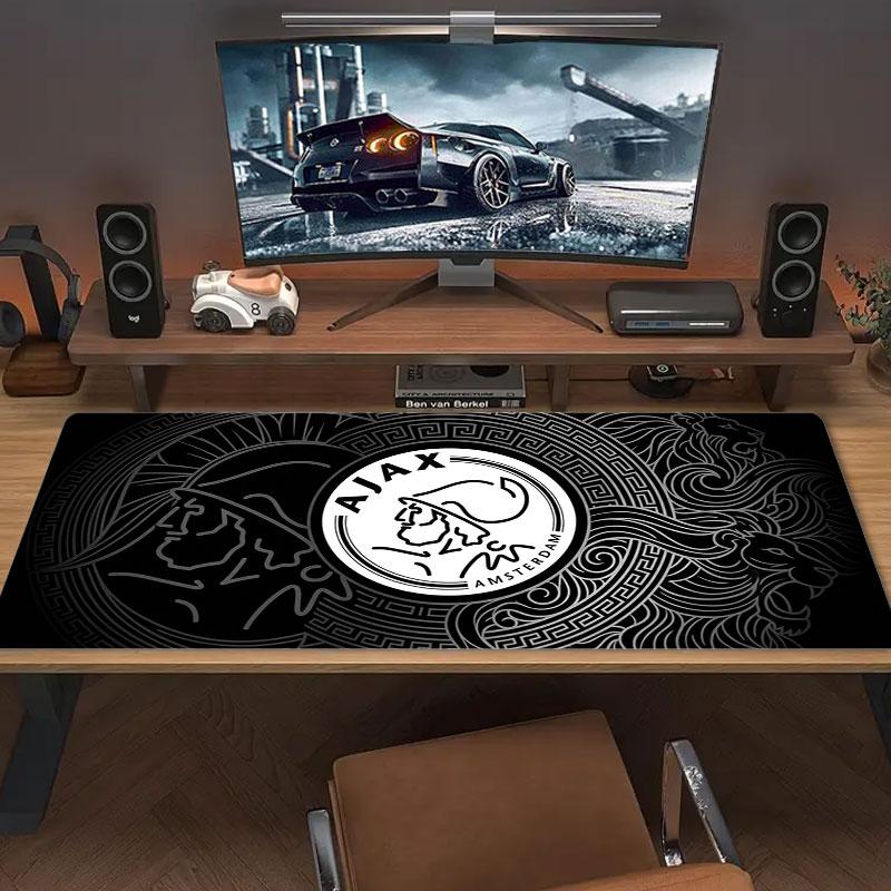 AFC Ajax Large Size Mouse Pad Large Gaming Table Cushion Non-slip Laptop Tablet Big Mousepad XXL Mat Mini PC Playmat With Lock Edge