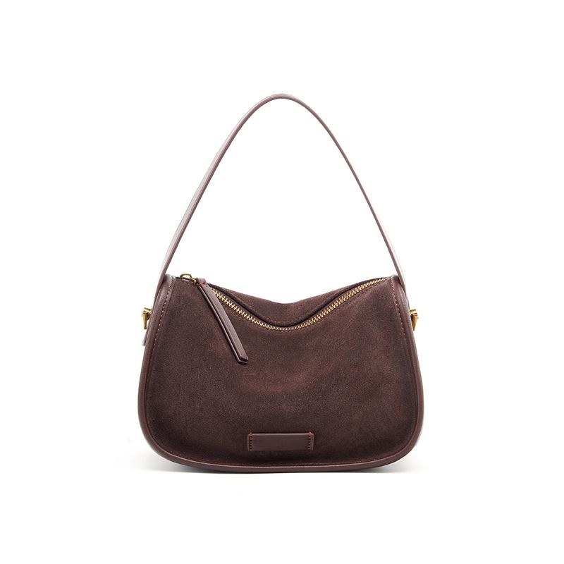 Retro women's bag matte cowhide leopard print niche design messenger bag women's light luxury leather premium commuter handbag